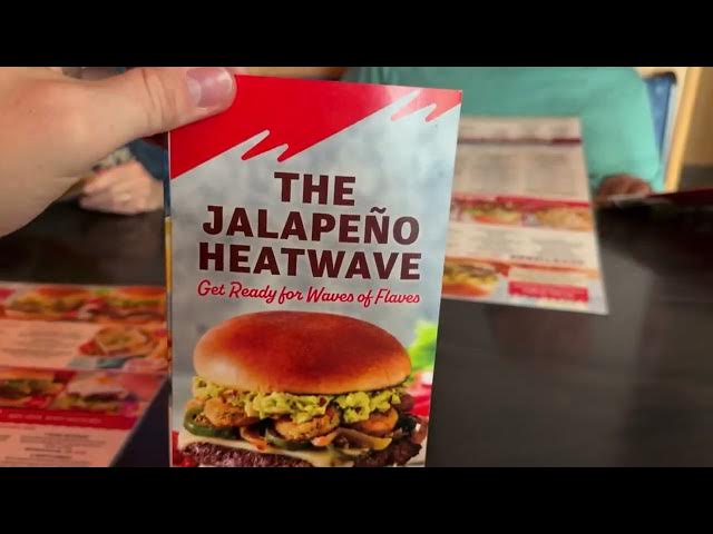 Video thumbnail for The Ultimate Burger Menu at Red Robin