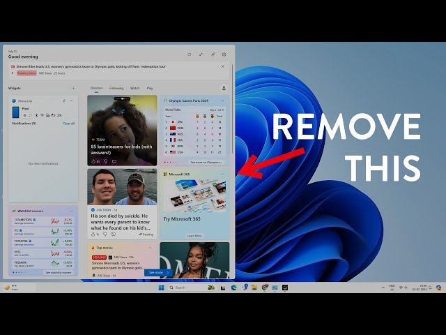 Video thumbnail for How to Disable Widgets Board on Windows 11