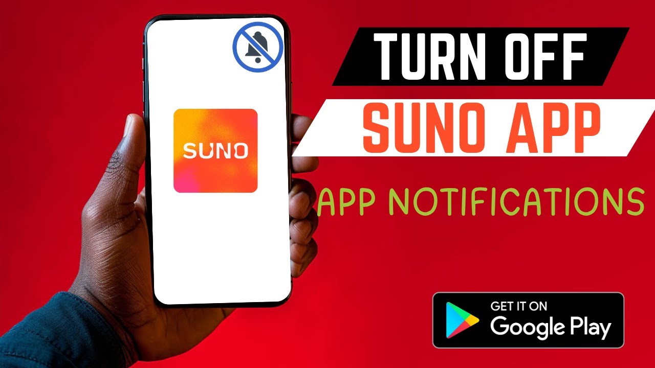 Video thumbnail for How To Disable Suno App Notifications