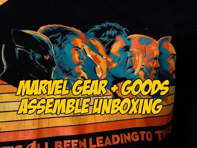 Video thumbnail for June 2018 Marvel Gear + Goods 'Assemble' unboxing