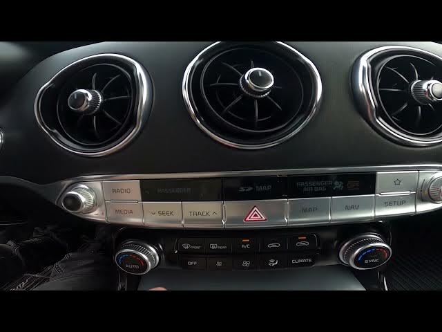 Video thumbnail for How to Change Blowing Direction in Kia Stinger ( 2017 – now )   | Adjust Airflow Direction