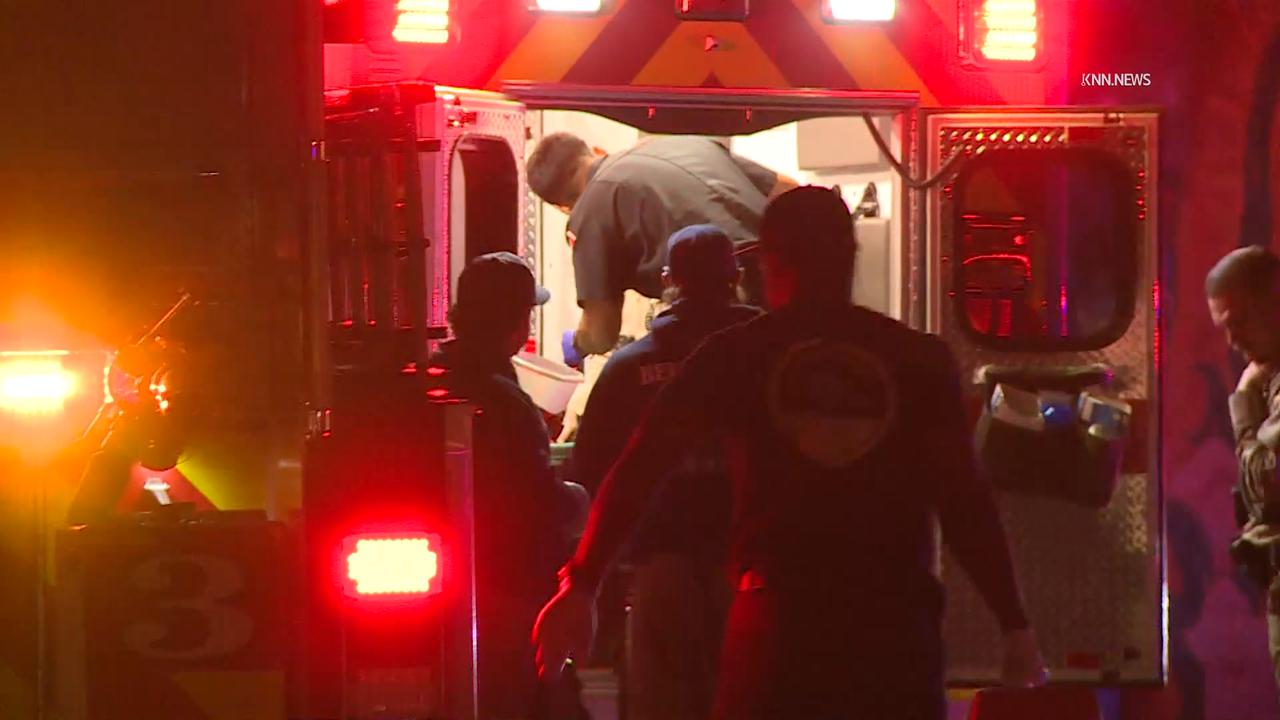 Video thumbnail for US, Los Angeles: East Los Angeles Tear Gas Used to Disperse Soccer Fans and One Sheriff Deputy Injured.