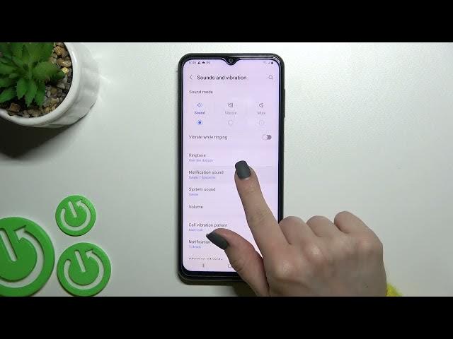 Video thumbnail for Samsung Galaxy M23 - How To Change Notification Sounds