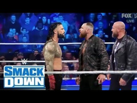 Video thumbnail for Dean Ambrose & Triple H Challenge Roman Reigns Full Show Highlights HD
