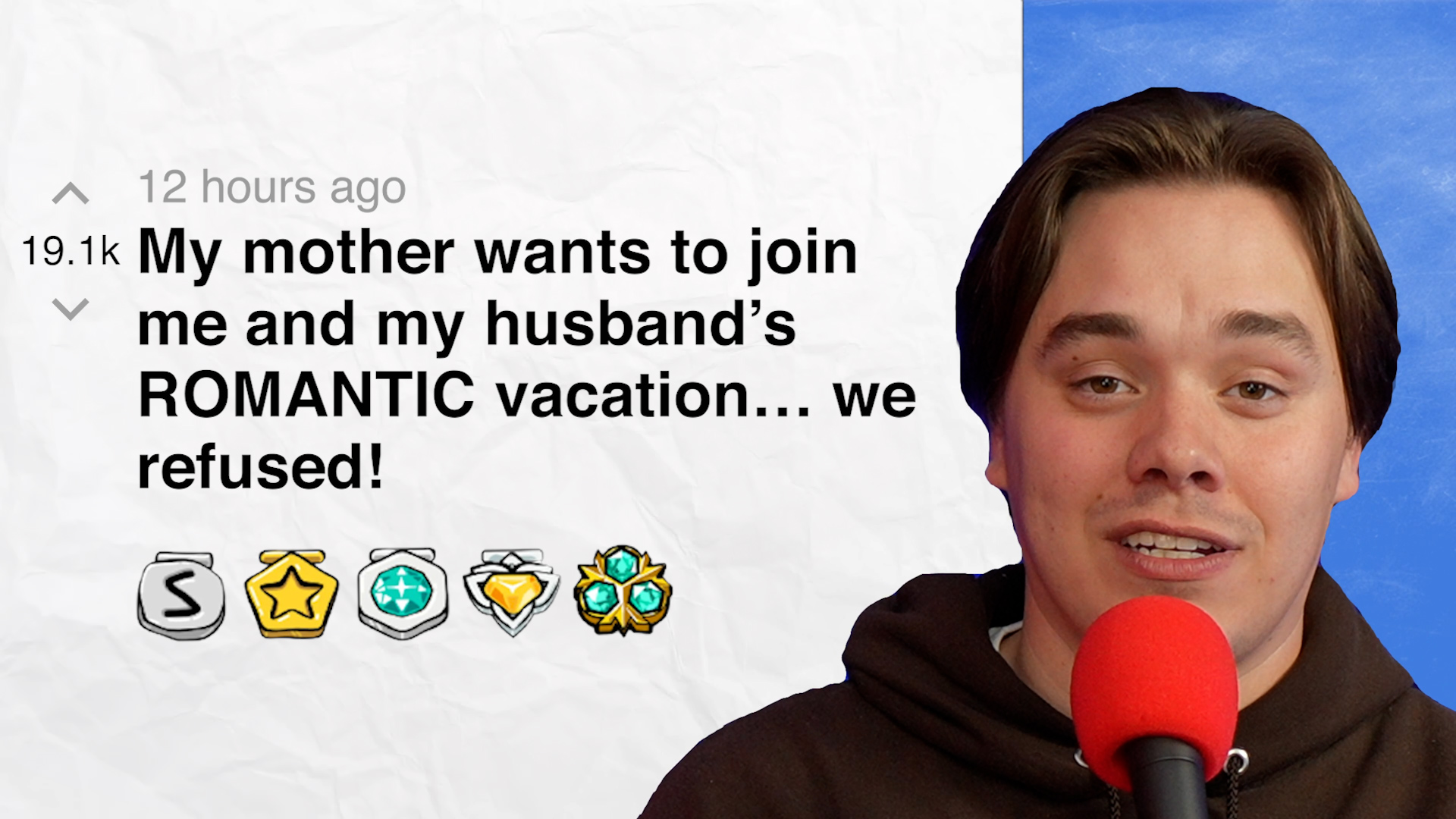 Video thumbnail for My mother wants to join me and my husband’s ROMANTIC vacation… we refused! - r/relationships | Reddit Stories