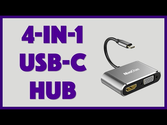 Video thumbnail for NiaoChao USB-C Hub Adapter - Test & Review