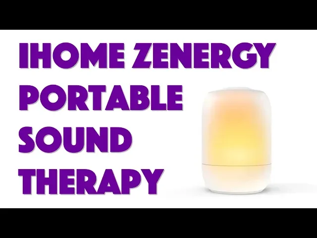 Video thumbnail for iHome Zenergy IZBT4W Portable Sound Therapy - Review
