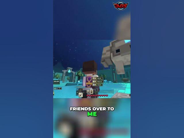 Video thumbnail for Spawn Epic Cobblestone Golems! Call Your Allies Now! - Minecraft Legends #shorts