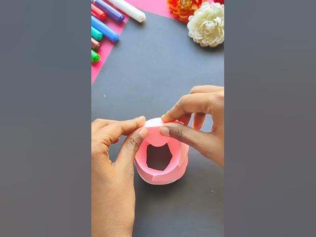 Video thumbnail for Paper making flower #shorts #youtubeshorts #short