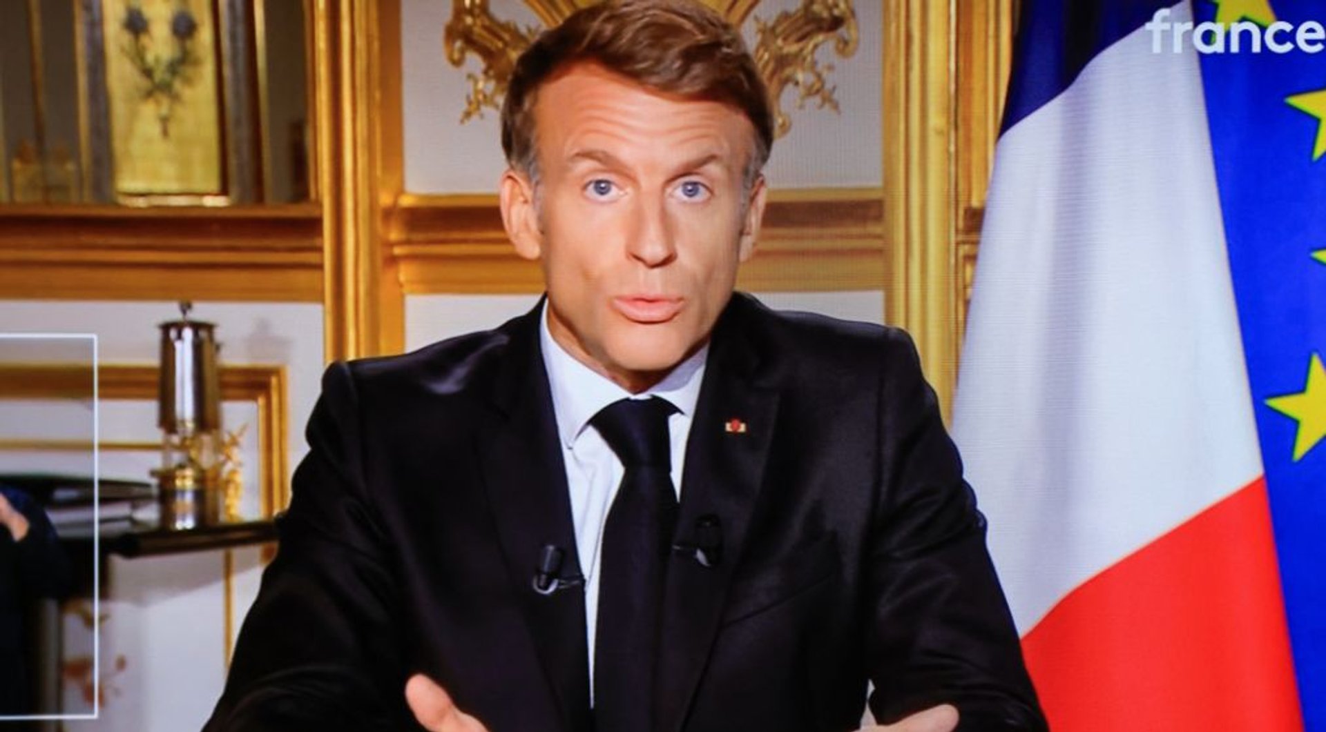 Video thumbnail for Macron vows action against protest violence after crisis meeting over France unrest