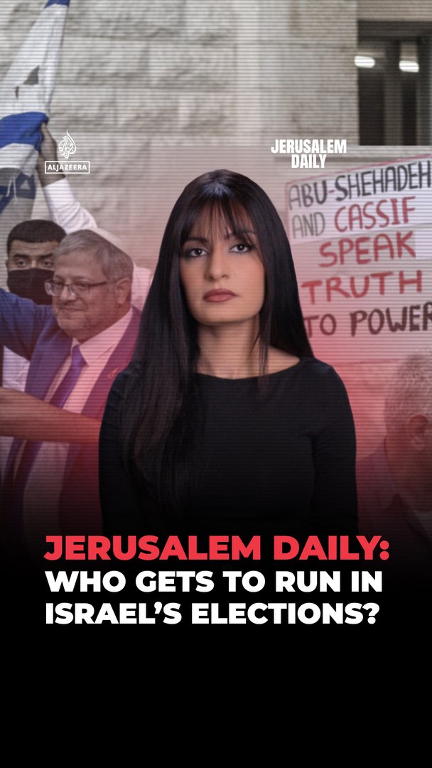 Video thumbnail for Jerusalem Daily: Who gets to run in Israel’s elections?