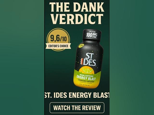 Video thumbnail for THC Energy Smoothie Game Changer?! | St. Ides Boost Review + Secret Ingredient Hack