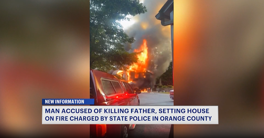 Video thumbnail for Man accused of killing father, setting house on fire facing multiple charges