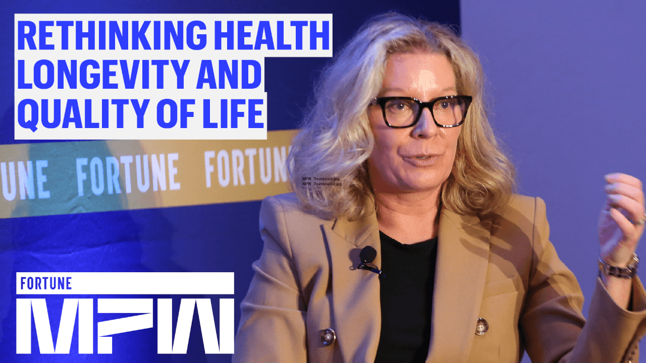 Video thumbnail for Rethinking Health, Longevity, and Quality of Life