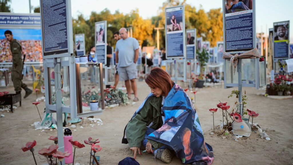 Video thumbnail for October 7: Israelis mark three years since Hamas attacks