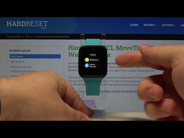 Video thumbnail for How to Change Screen Timeout in TCL MoveTime Family Watch MT40x - Display Settings
