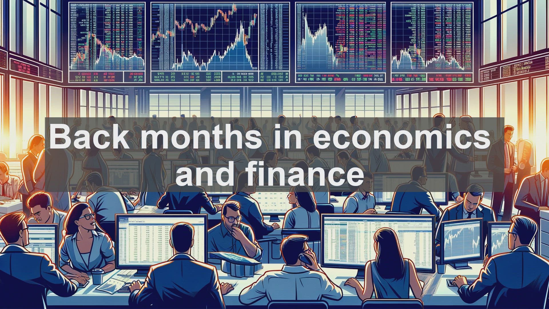 'Video thumbnail for Back months in economics and finance'