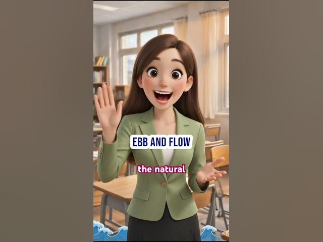 Video thumbnail for Ebb and Flow #meaning #idioms #examples #definition #pronunciation #learnenglish #viral #phrases #yt