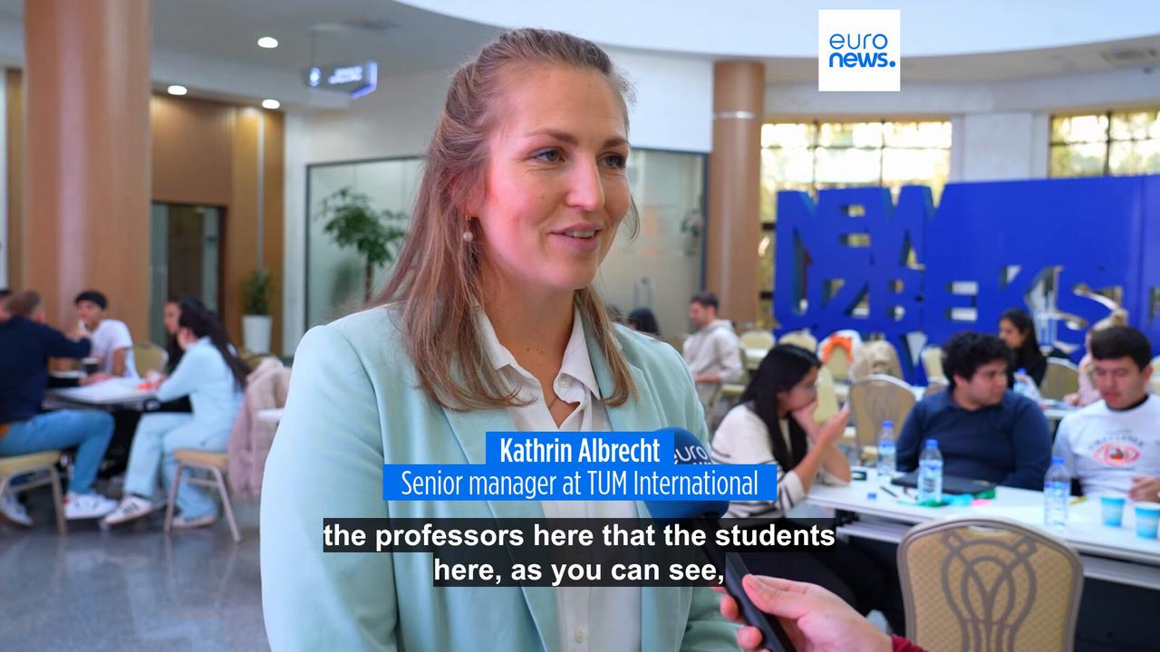 Video thumbnail for A place where innovation and education meet: Inside 'New Uzbekistan University'