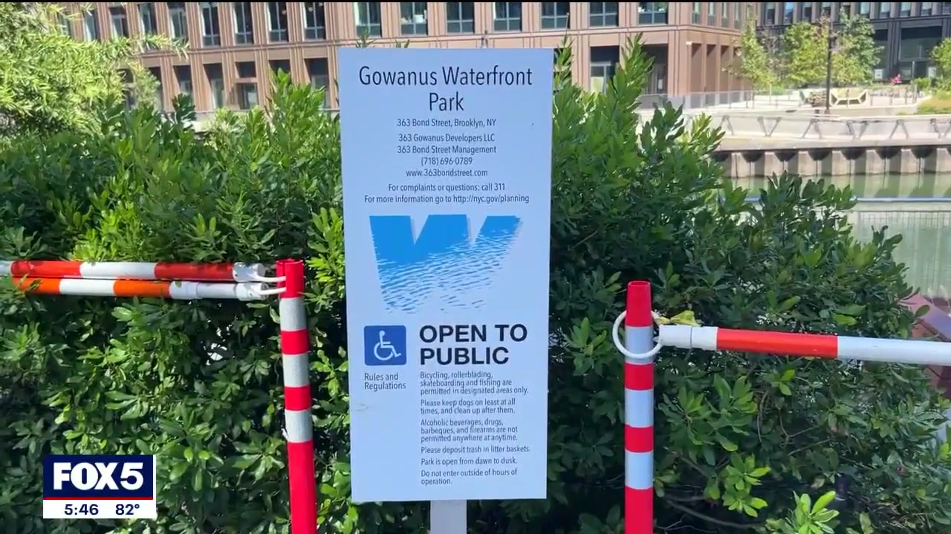 'Video thumbnail for Push to make Gowanus Canal safe for swimming'
