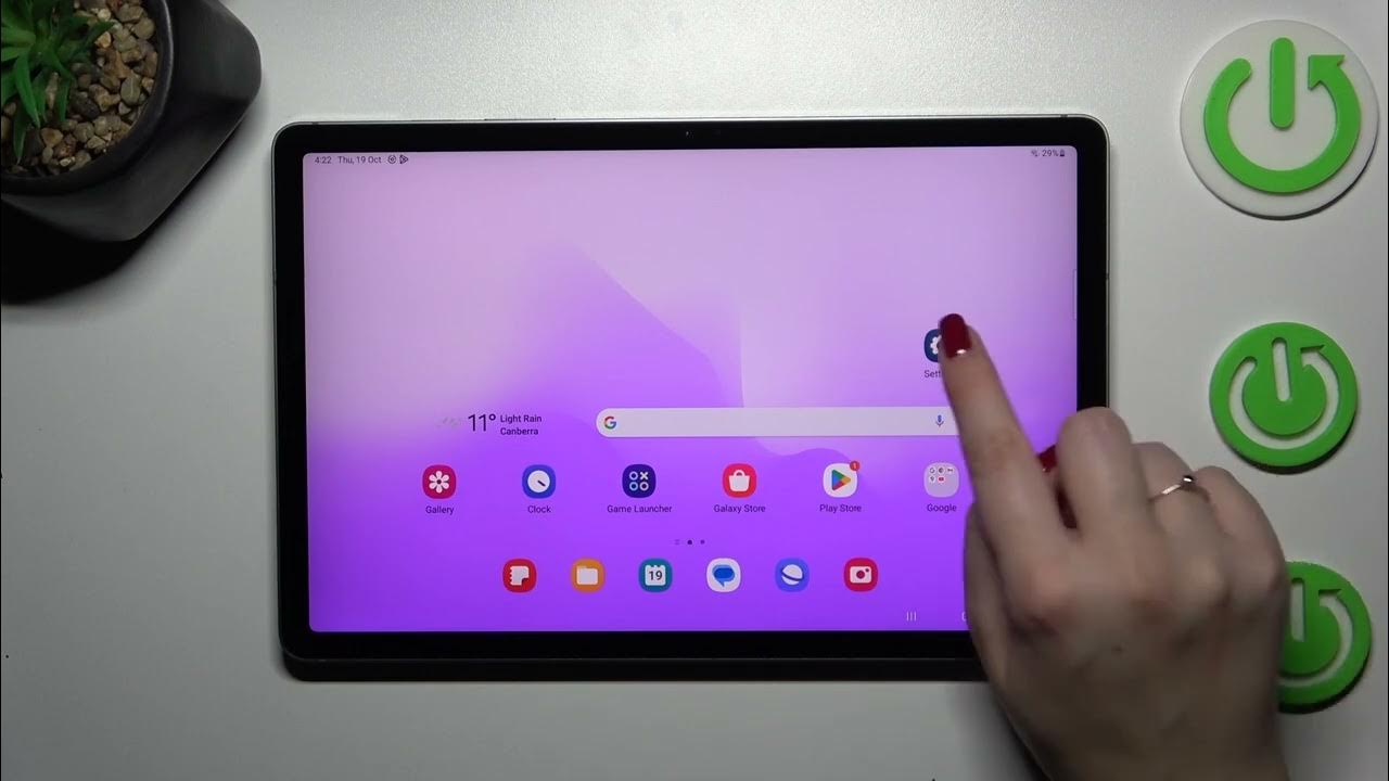 Video thumbnail for How to Use Eye Comfort Mode on Samsung Galaxy Tab S9 FE