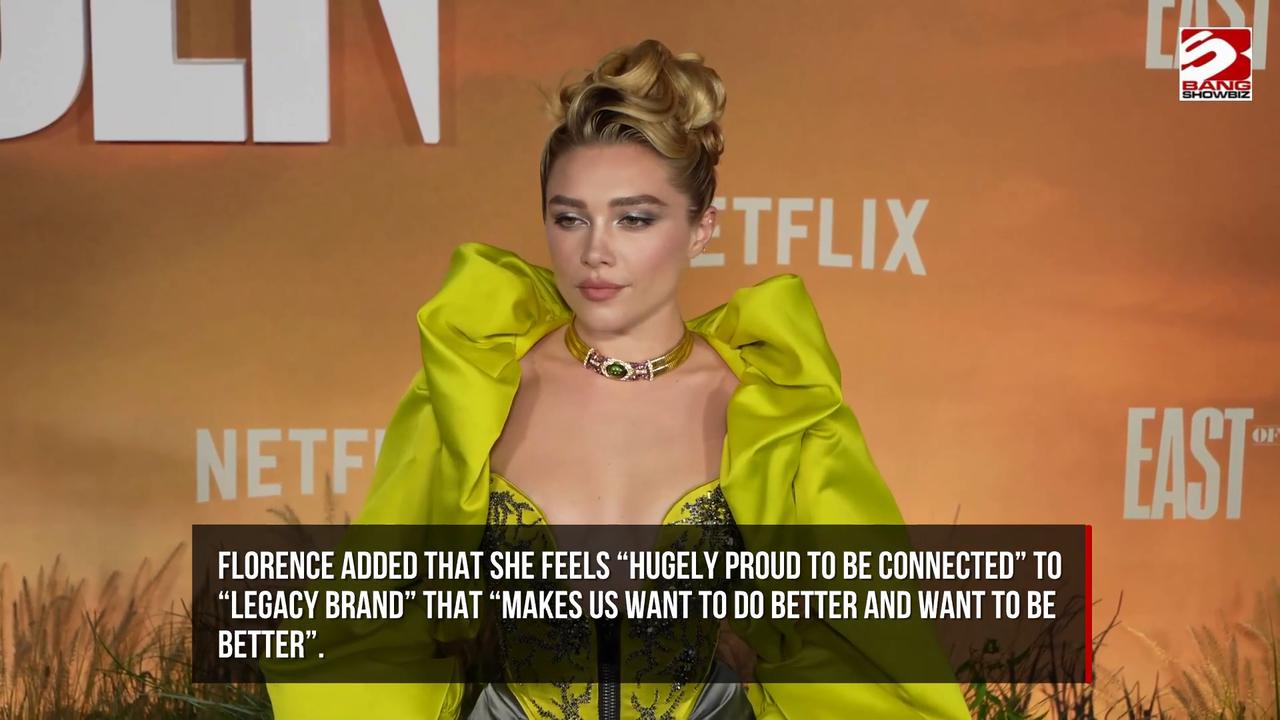 Video thumbnail for Florence Pugh: 'I'm 100% proud of my Britishness'.