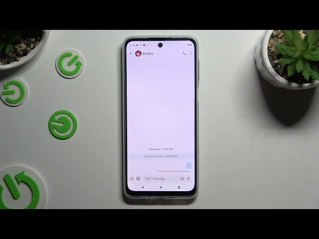 Video thumbnail for How to Add Pictures/Photos to Text Message on MOTOROLA Moto G54 Power?