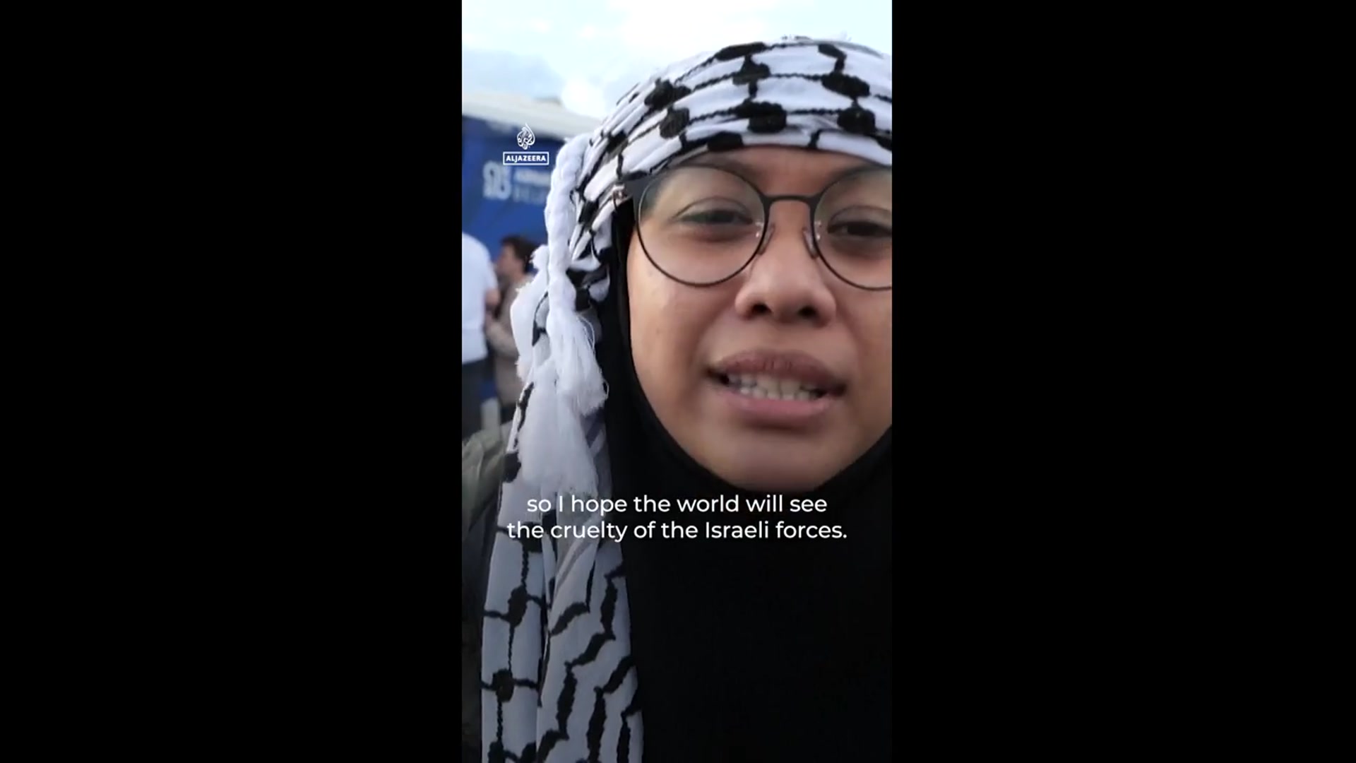 'Video thumbnail for Freed flotilla activists describe mistreatment in Israeli detention'