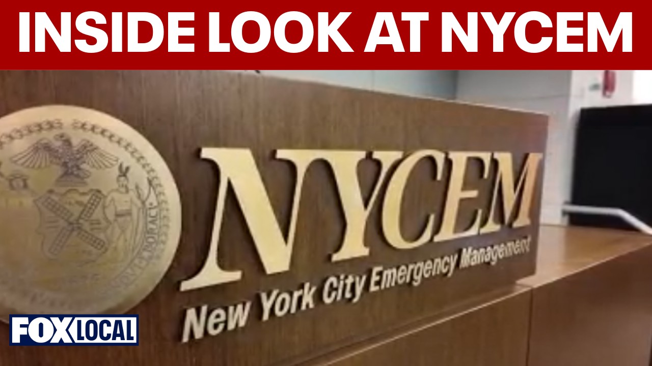 Video thumbnail for An inside look at the New York City Emergency Operations Center