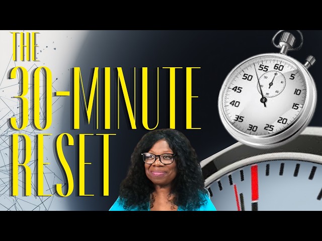 Video thumbnail for The 30-Minute Weekly Reset (so you don't start the week behind)