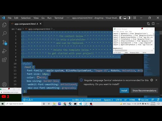 Video thumbnail for Angular 13 ngx-file-drop Example to Drag and Drop Multiple Files to Upload to Server in TypeScript