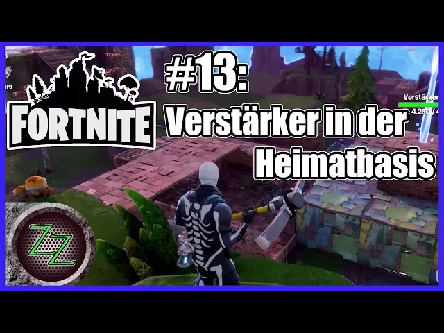 'Video thumbnail for Fortnite Rette die Welt Sturmschild 4 - Verstärker bauen - Sturmschild Verteidigung 4 [Folge 13]'