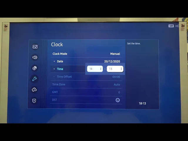 Video thumbnail for How to Set Date and Time Settings on SAMSUNG TU 8000 82" Smart TV - Time Change on Samsung TV
