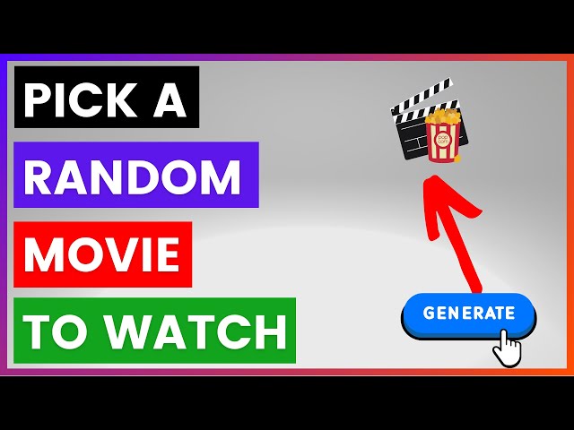 Video thumbnail for How To Pick A Random Movie To Watch? [in 2025]