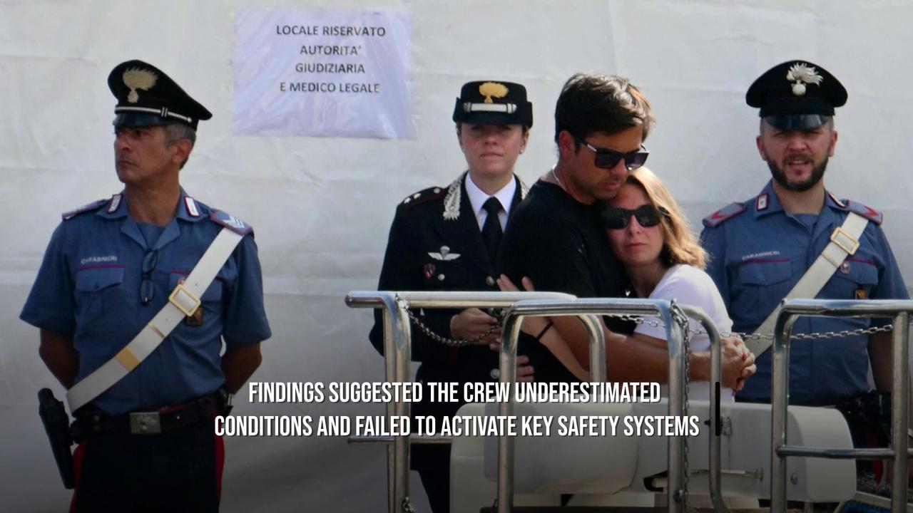 Video thumbnail for Investigators Say Yacht Disaster Not Caused By Severe Storm.