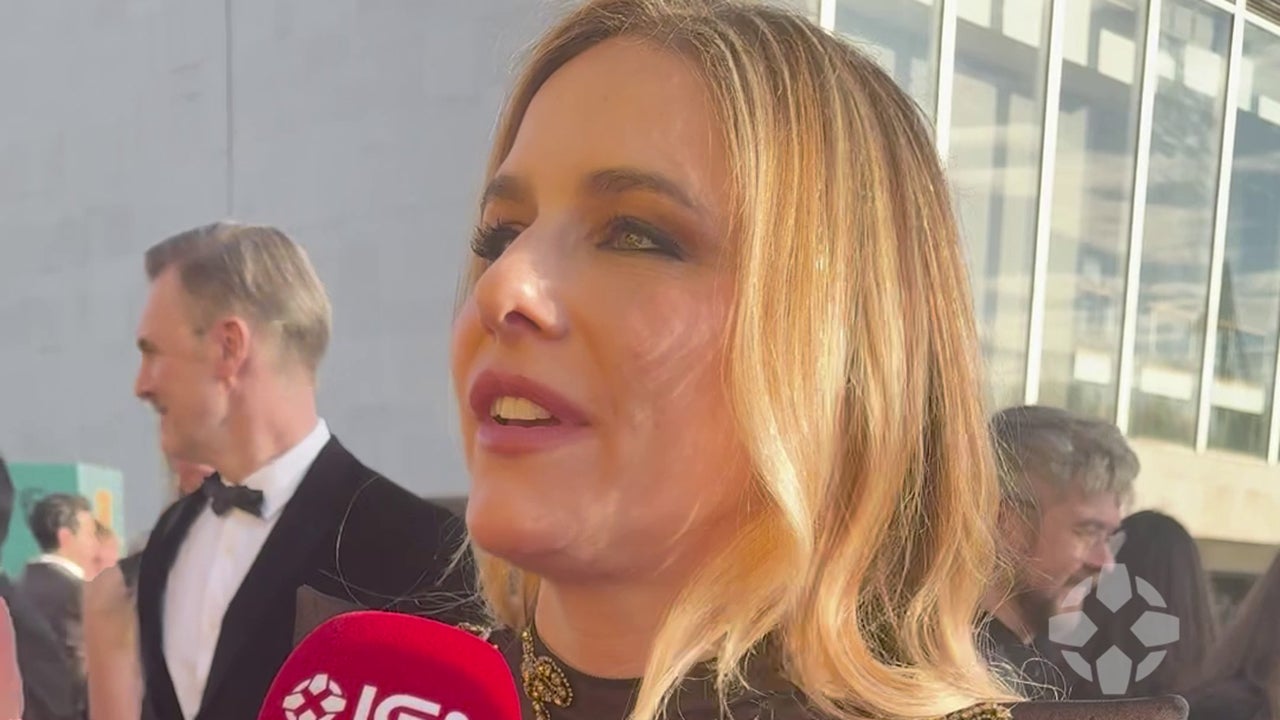 Video thumbnail for Alix Wilton Regan is excited to share the role of Lara Croft with Sophie Turner