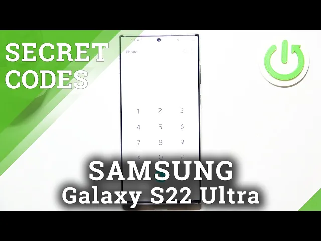 Video thumbnail for How to Use Secret Codes on SAMSUNG Galaxy S22 Ultra - Enter Secret Codes