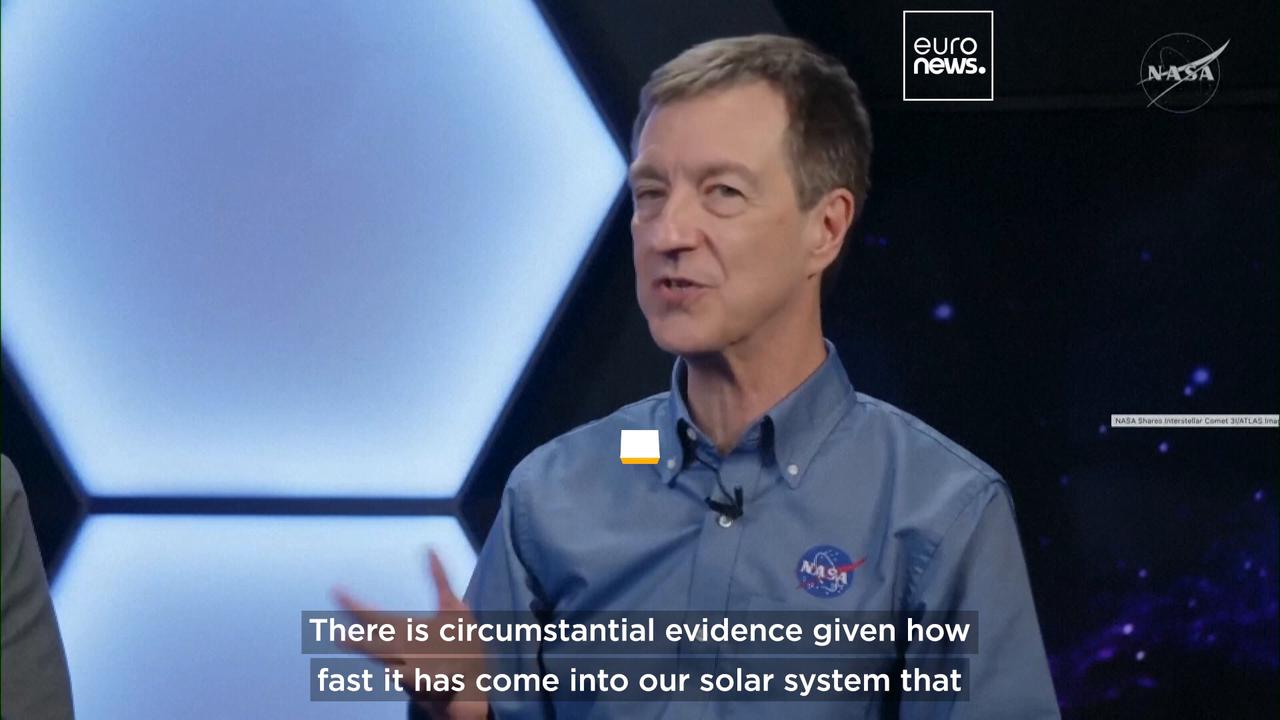 Video thumbnail for NASA reveals new  3I/Atlas images. What do we know about the comet?