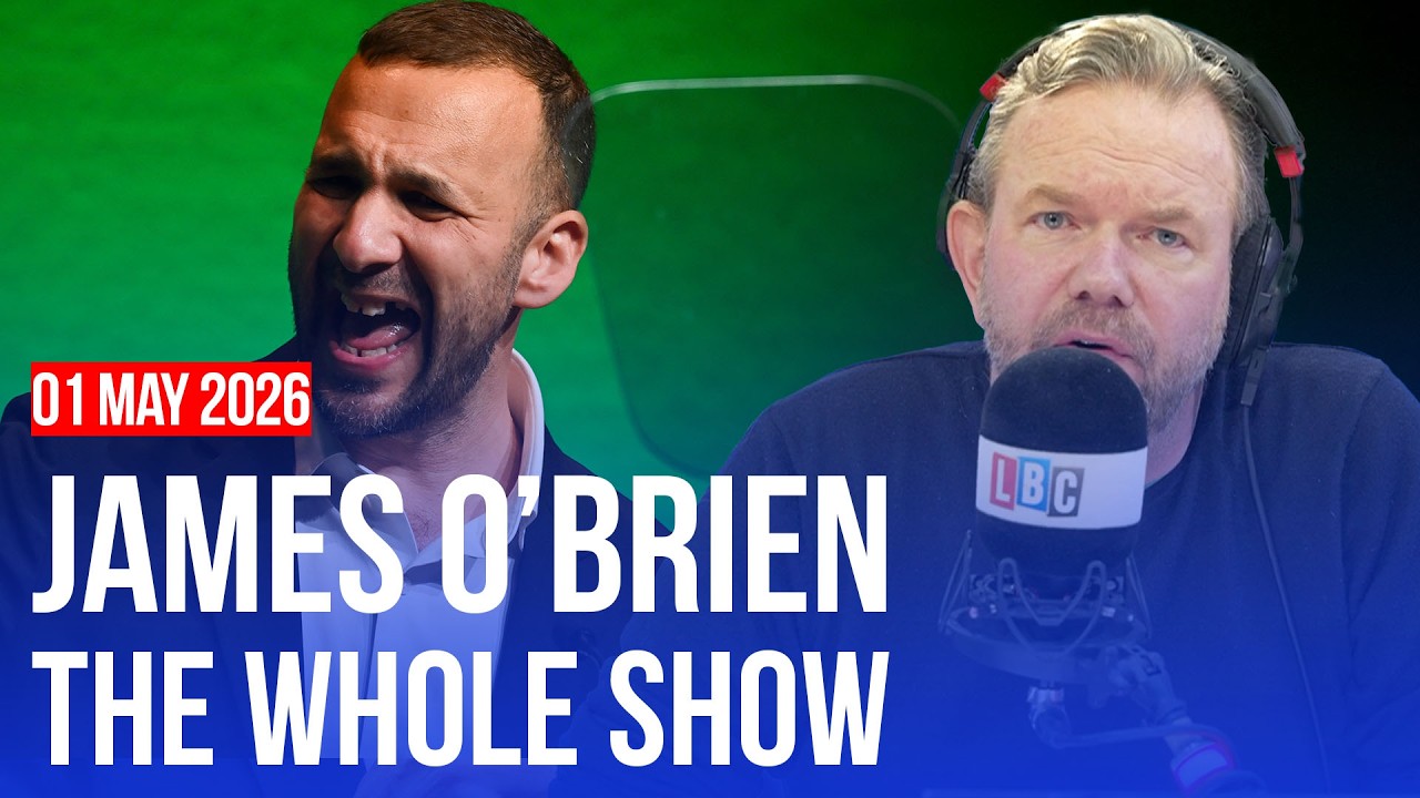 Video thumbnail for “I think Zack Polanski's policing comments are really bad” | James O’Brien - The Whole Show