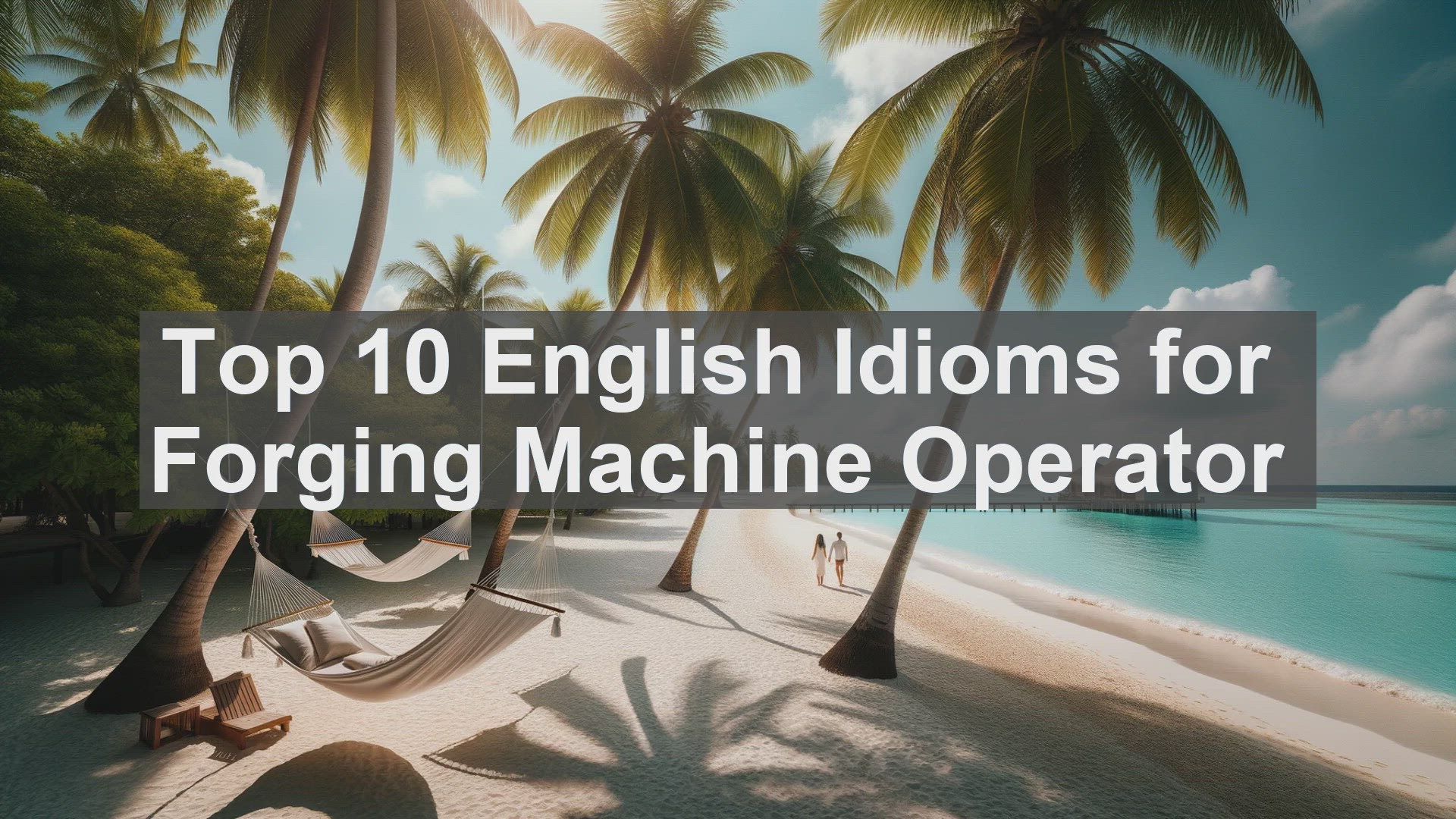 'Video thumbnail for Top 10 English Idioms for Forging Machine Operator'