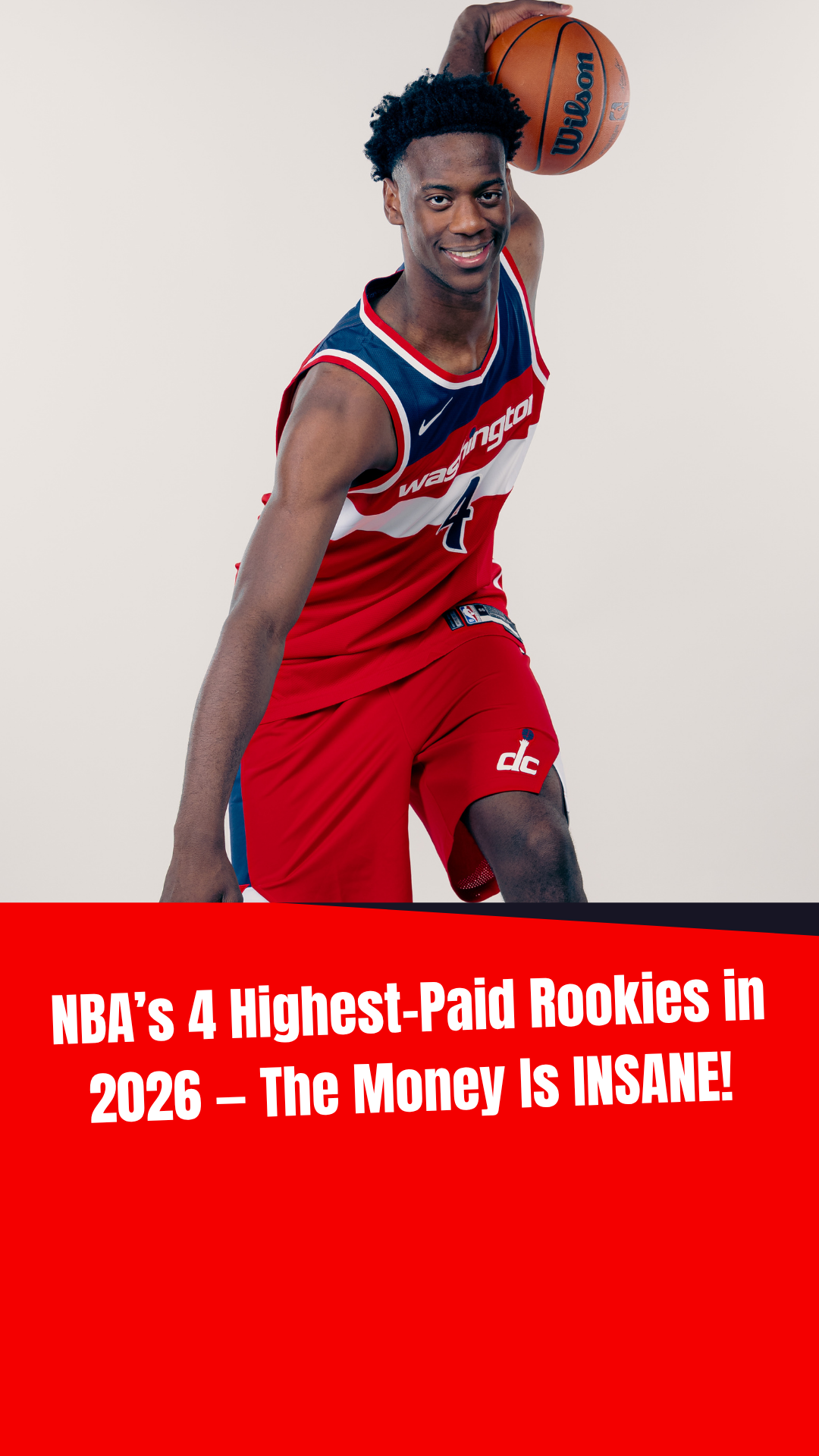 Video thumbnail for NBA’s 4 Highest-Paid Rookies in 2026 — The Money Is INSANE!
