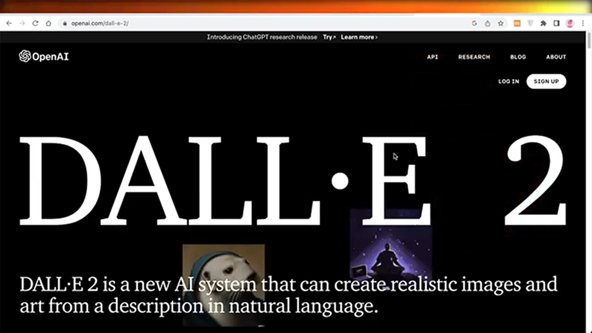 'Video thumbnail for DALL·E 2 Image Generator For Beginners 2024 (Complete Air Art Tutorial)'
