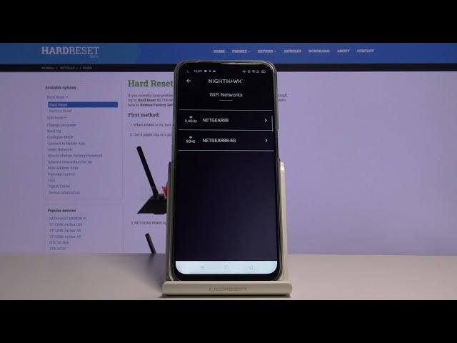 Video thumbnail for Change Wi-Fi Password on NETGEAR R6400 Router - Use Nighthawk App to Change WiFi Name on Netgear