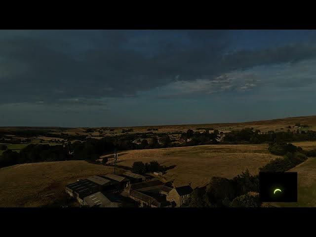 Video thumbnail for Partial eclipse 12th August 2026