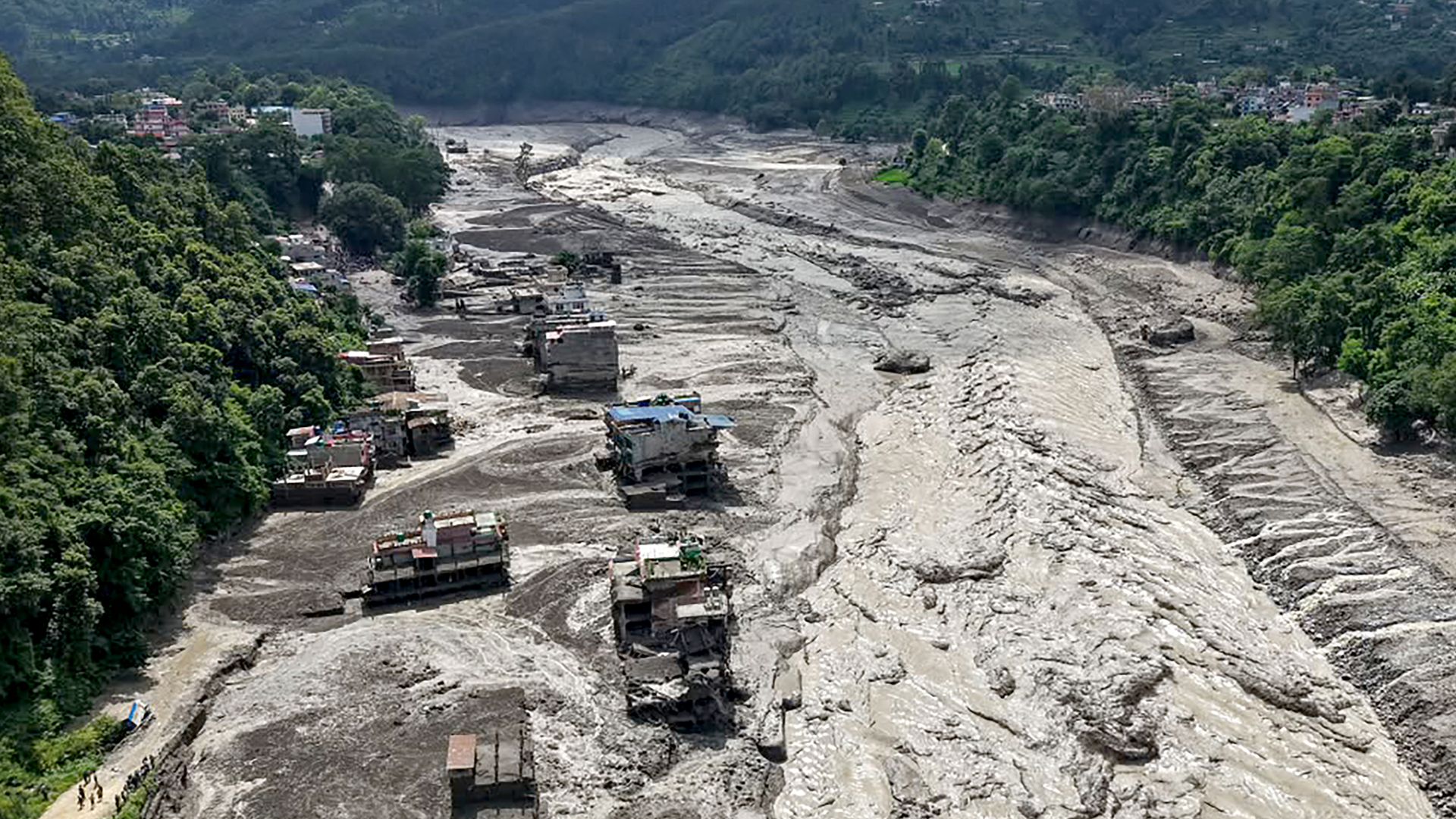 Video thumbnail for Nepal floods kill at least 273, more than 1,300 still missing