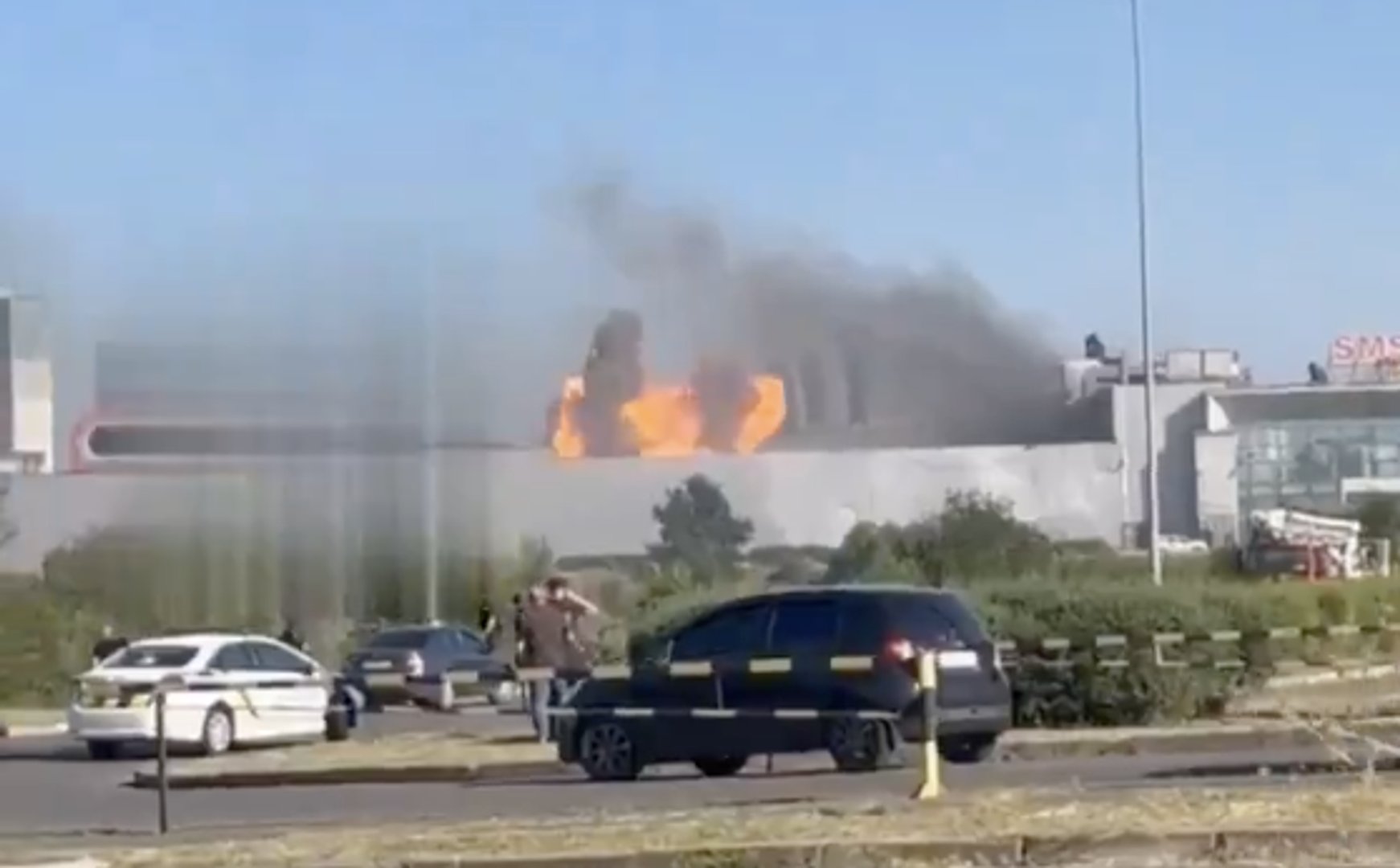 Video thumbnail for Drone strike on Ukraine shopping centre kills 14, injures over 100