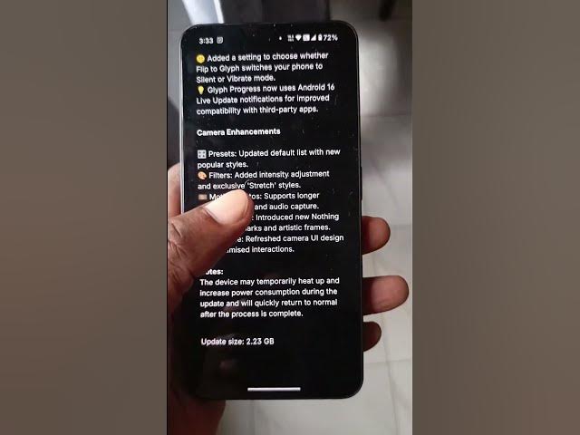 Video thumbnail for Nothing OS 4 Update Arrives On Nothing Phone 3a