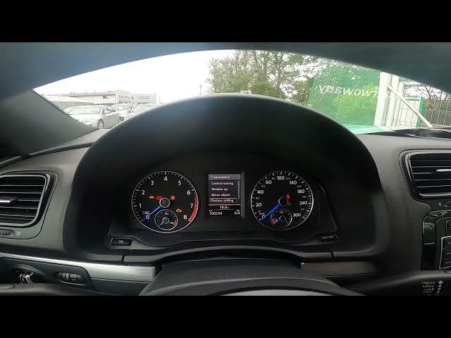 Video thumbnail for How to Reset Convenience Settings to Factory Defaults in Volkswagen Scirocco III ( 2008 - 2017 )