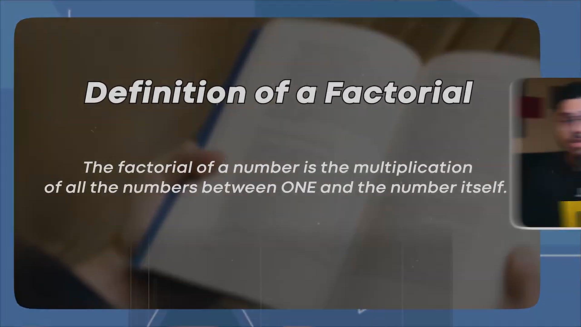 'Video thumbnail for JavaScript Exercise 11 - Calculate the Factorial _ Sigma Web Development Course - Tutorial #65'