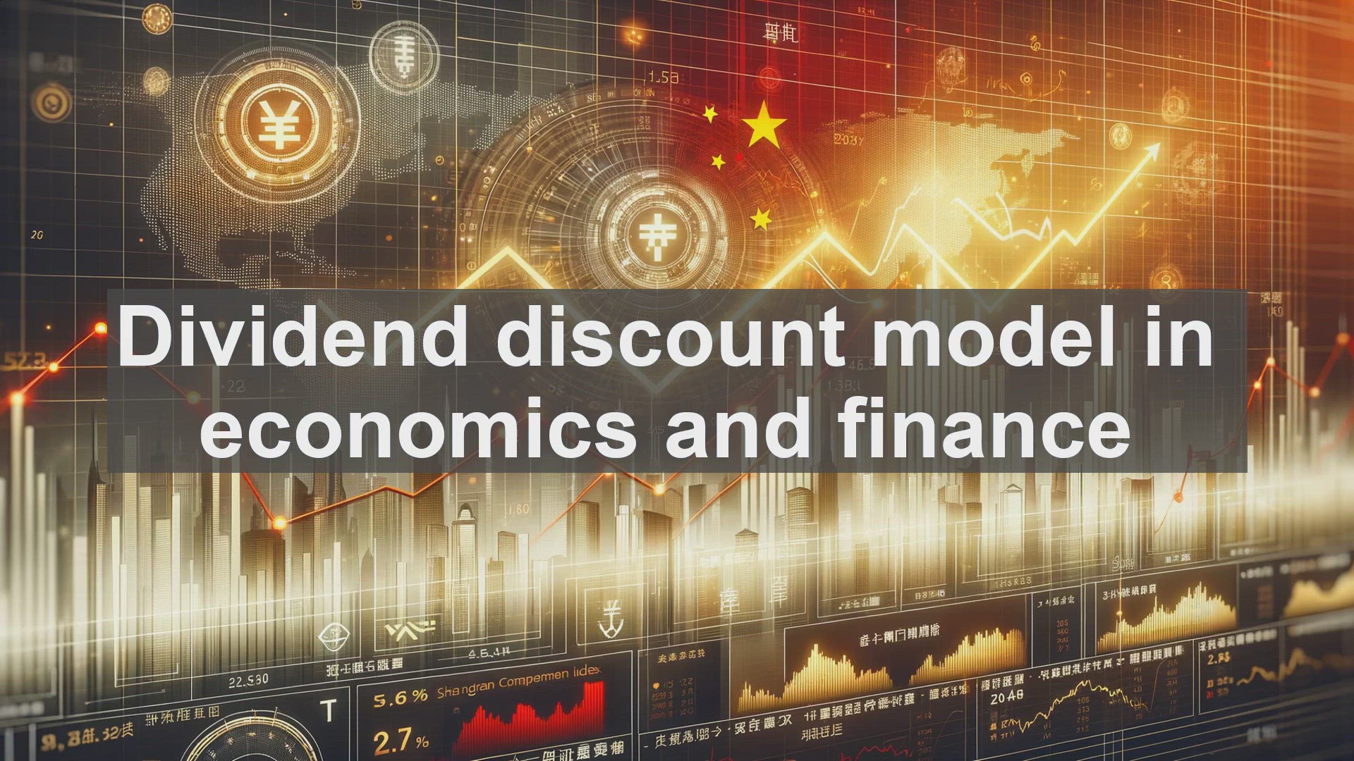 'Video thumbnail for Dividend discount model in economics and finance'